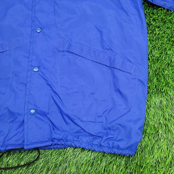 Vintage 70s Windbreaker Coach Jacket Large 25x28 Baggy USA - Picture 13 of 13